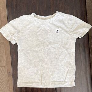 Nautica Light Gray Kids Tee